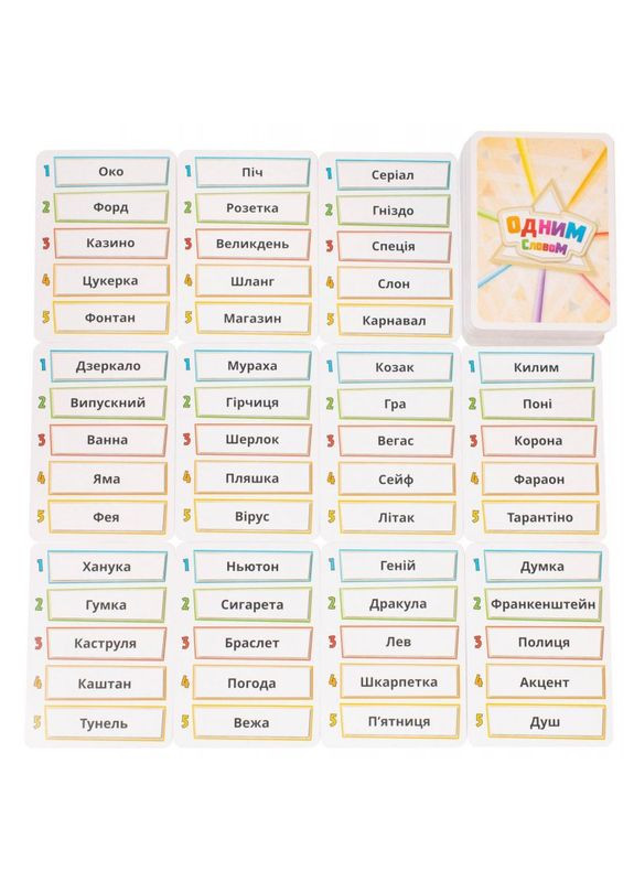 Настільна гра Одним словом (Just One) (укр) ( ) Repos Production JO-UA01 (371658577)