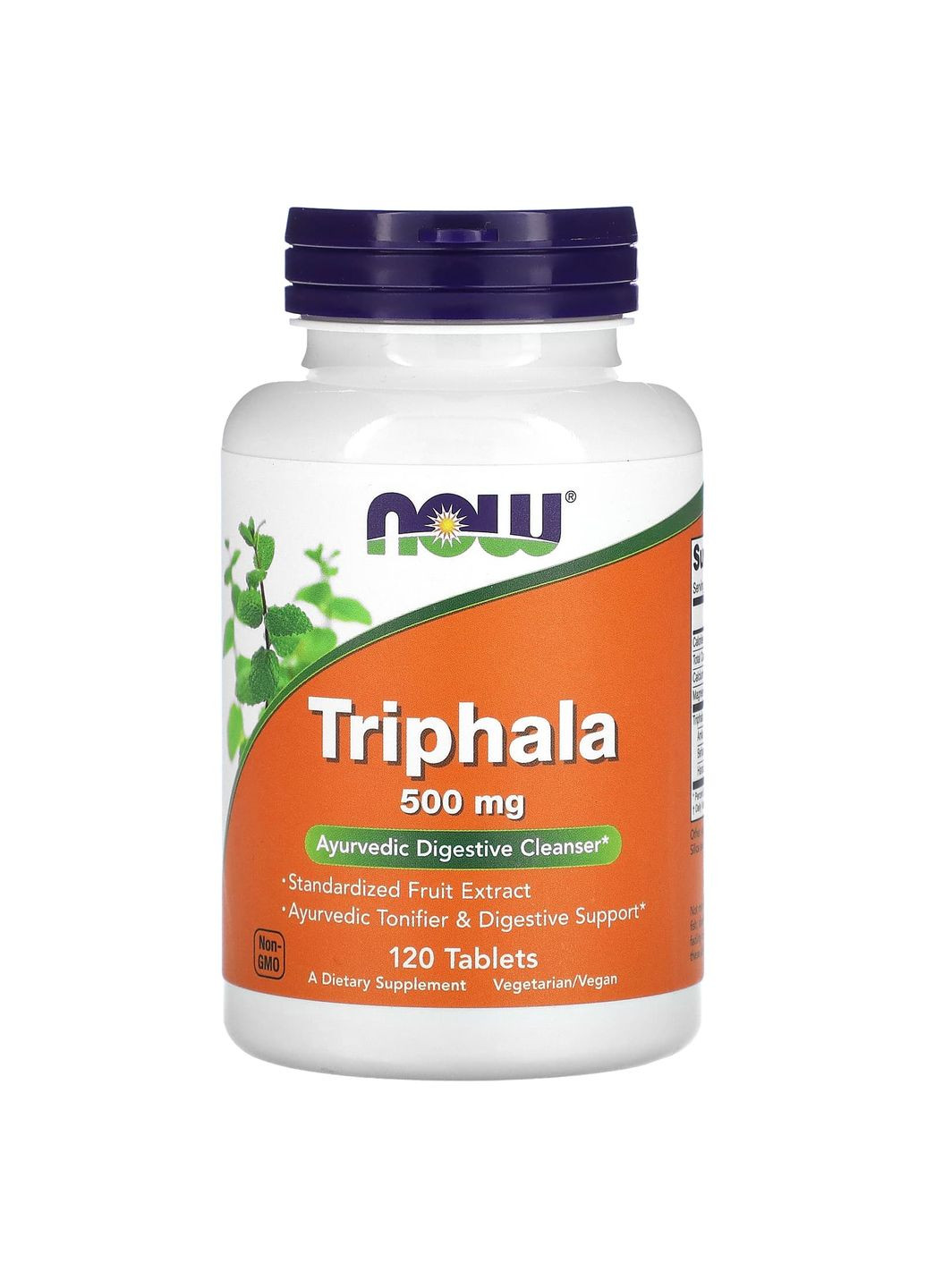 Трифала (Triphala),, 500 мг, 120 таблеток Now Foods (351384377)