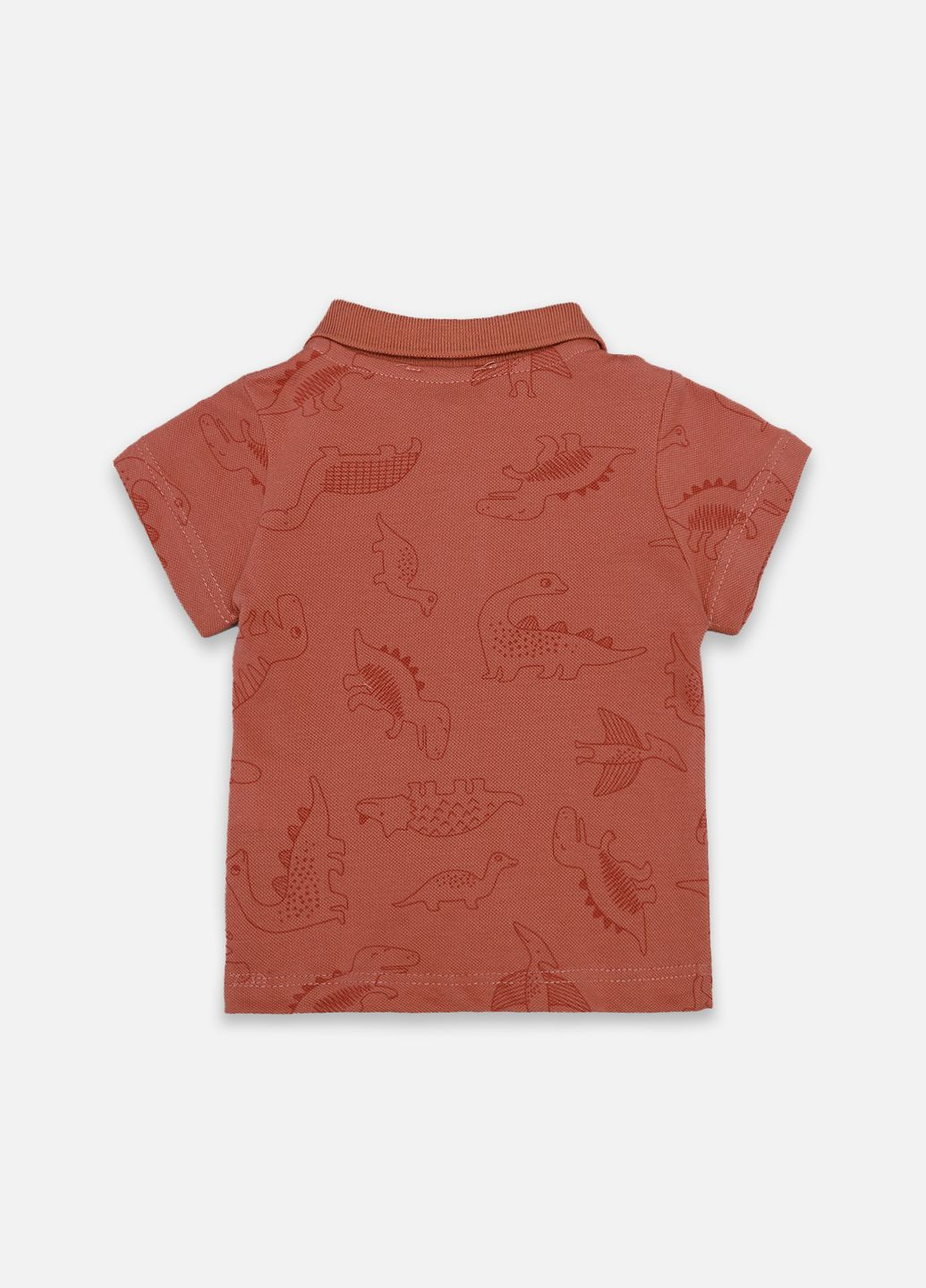 Футболка-поло з коротким рукавом для хлопчика колір теракотовий CB-00247461 Pengim (319128876)