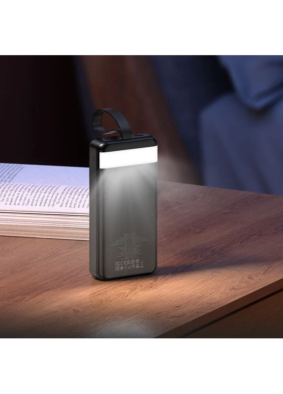 Портативный ЗУ Power Bank J123B Element 22.5W+PD20W 30000 mAh Black Hoco (382609710)