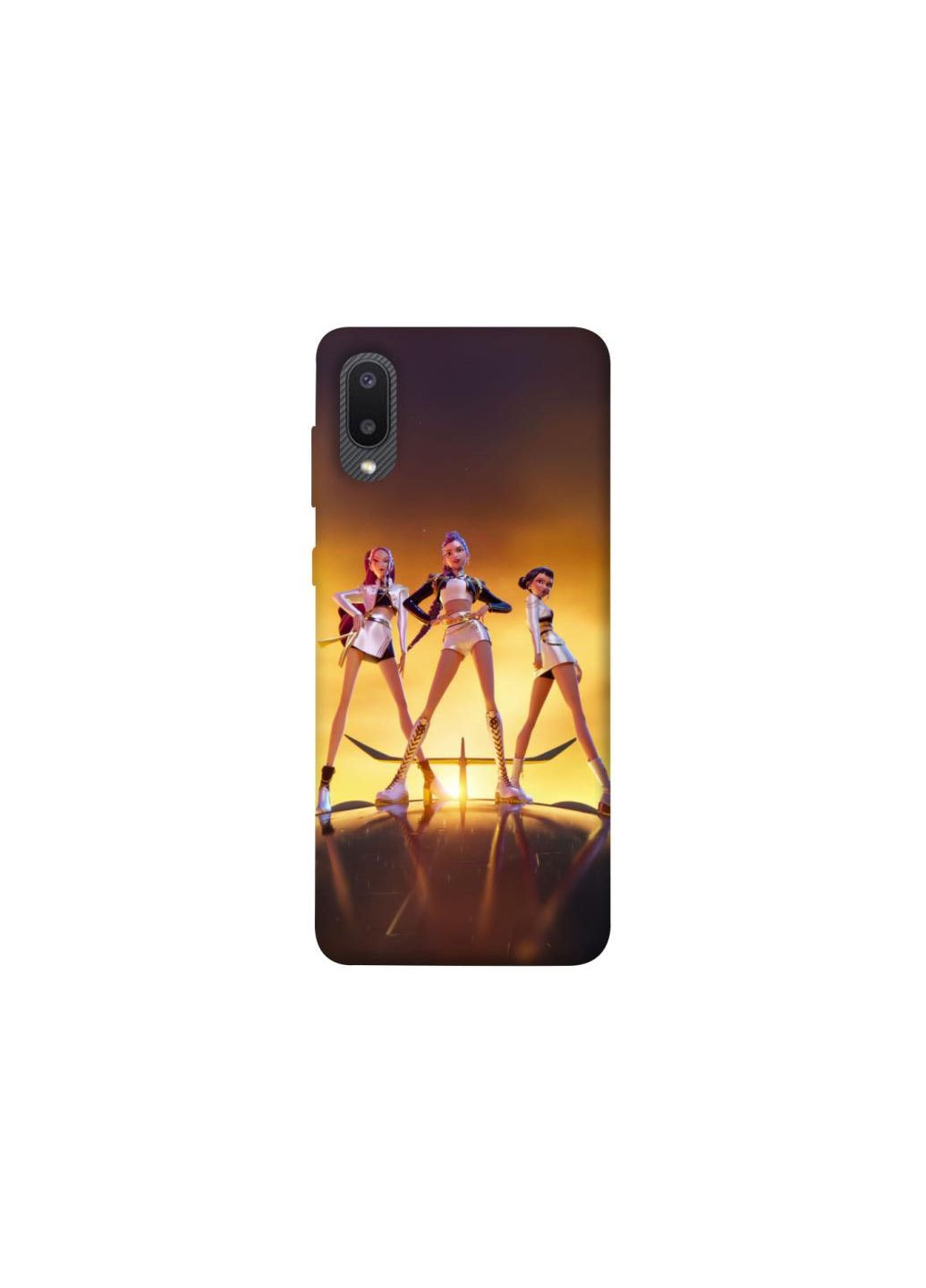 Чехол на Samsung Galaxy A02 K-Pop Demon Hunters ver.2 Frontalka (354657259)