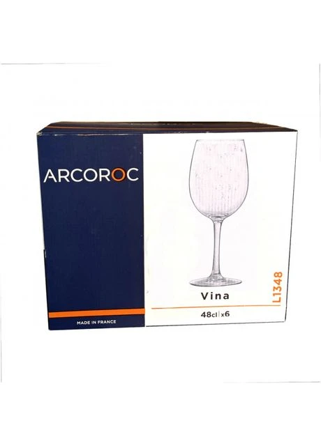 Набір келихів для вина L1348 Vina 6*480мл Arcoroc (391090857)
