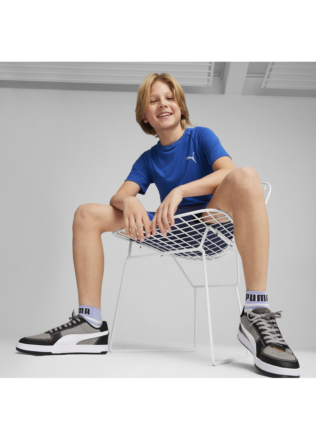 Детская футболка EVOSTRIPE Youth Tee Puma (322845026)