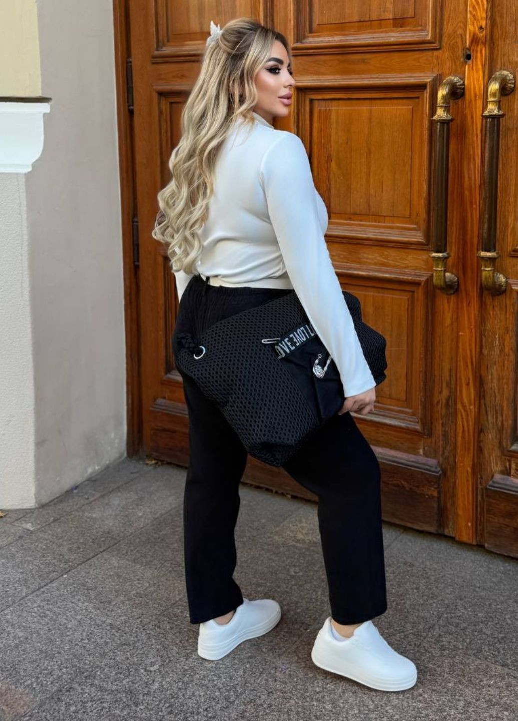 Базовый повседневный приталенный гольф с длинными рукавами и стойкой воротником. Allthings (361790755)