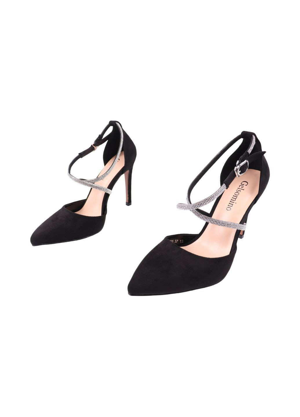 Gelsomino Туфли женские черные на шпильке черный з, — (324264984)