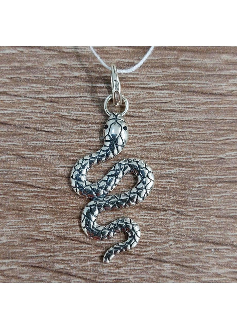 Кулон змія зі срібла No Brand (355921896)