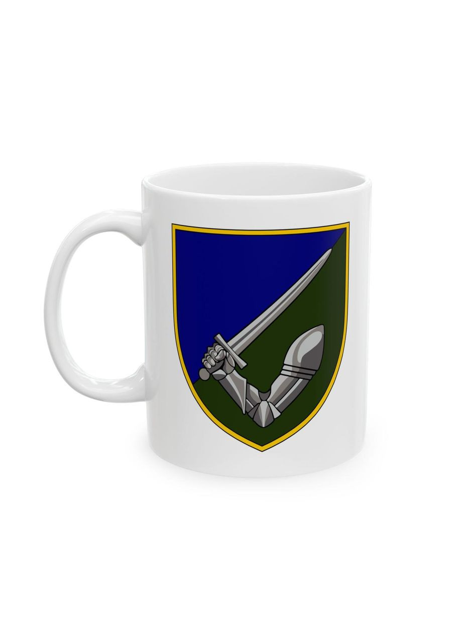 Чашка з шевроном "117-та окрема важка механізована бригада" No Brand (368671640)