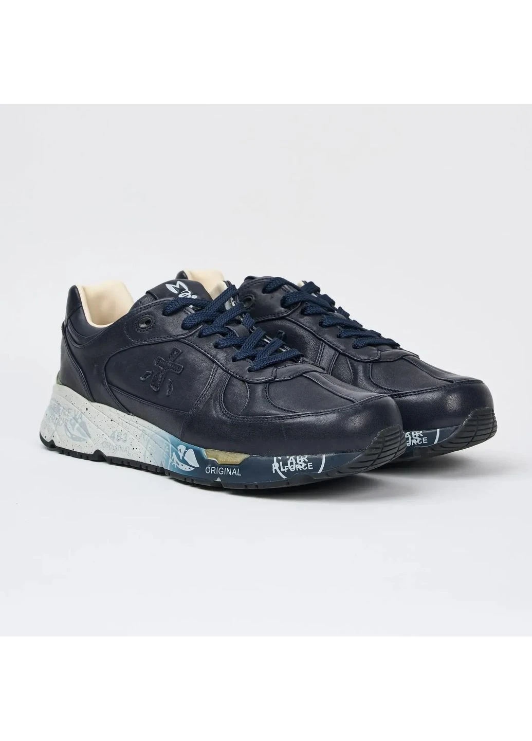Черные кроссовки mase black mase-7082 Premiata