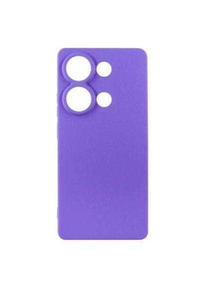 Чехол для мобильного телефона Purple) (DG-KM-64) DENGOS Kit for Xiaomi Redmi Note 13 Pro 4G case + glass ( (364630588)