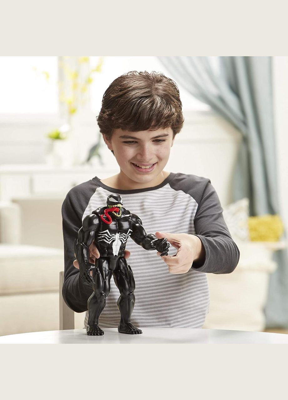 Большая игрушка Веном 30см - Venom Maximum, Titan Hero Series Blast Gear, Avengers Hasbro (346529620)