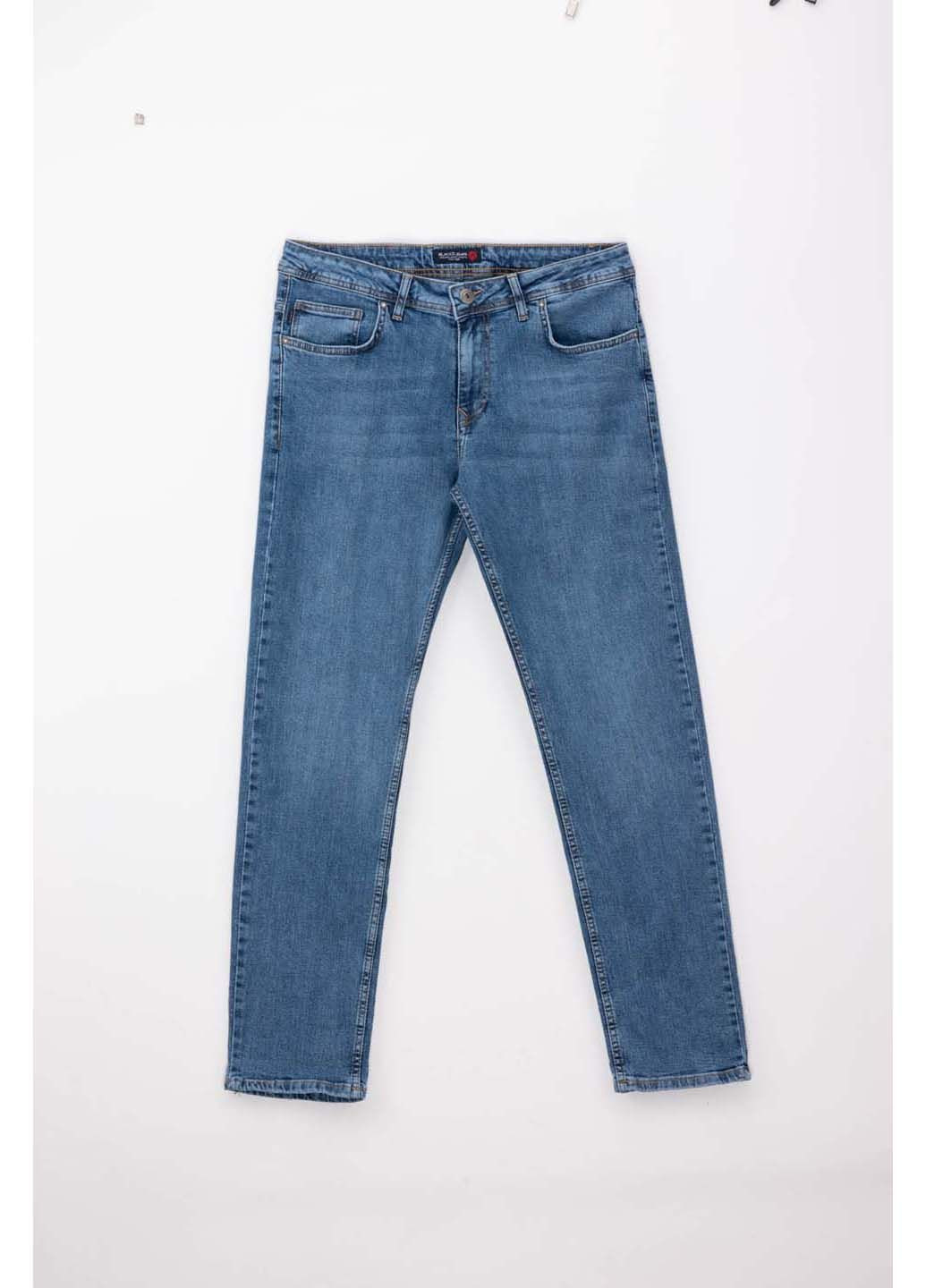Синие демисезонные джинсы Blackzi Jeans