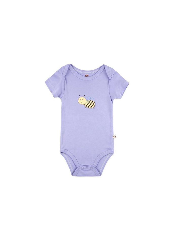 Боди фиолетовый из бамбука с пчелкой (68324.PP.3-6) Luvable Friends (301277030)
