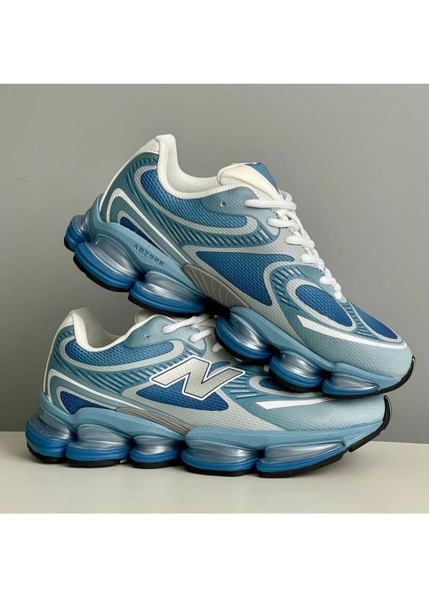 Синие демисезонные кроссовки мужские new balance 2000 triple blue | нью беланс 2000 трипл синие No Brand