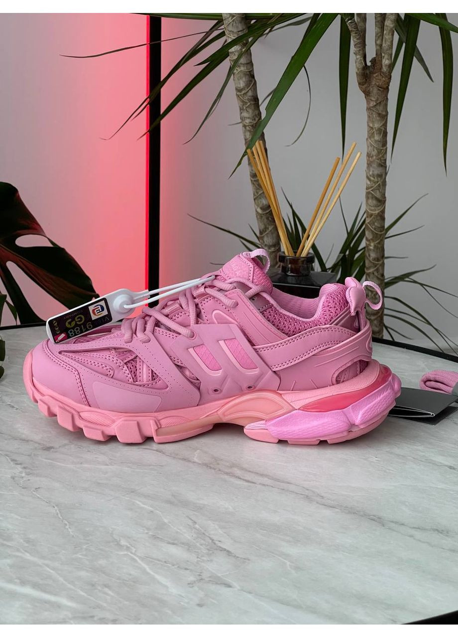 Кроссовки женские Balenciaga Track 3.0 Pink | Баленсиага Трек 3.0 розовые No Brand розовые демисезоны (360535100)