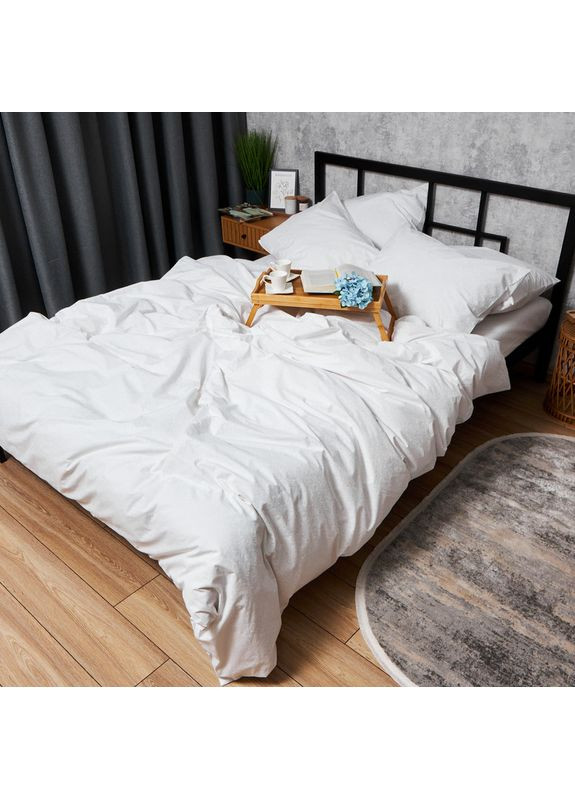 Комплект постільної білизни Бязь Gold Люкс «» Полуторний Євро 160х220 наволочки 4х70х70 (MS-820006884) Moon&Star Soft Elegance (356113441)