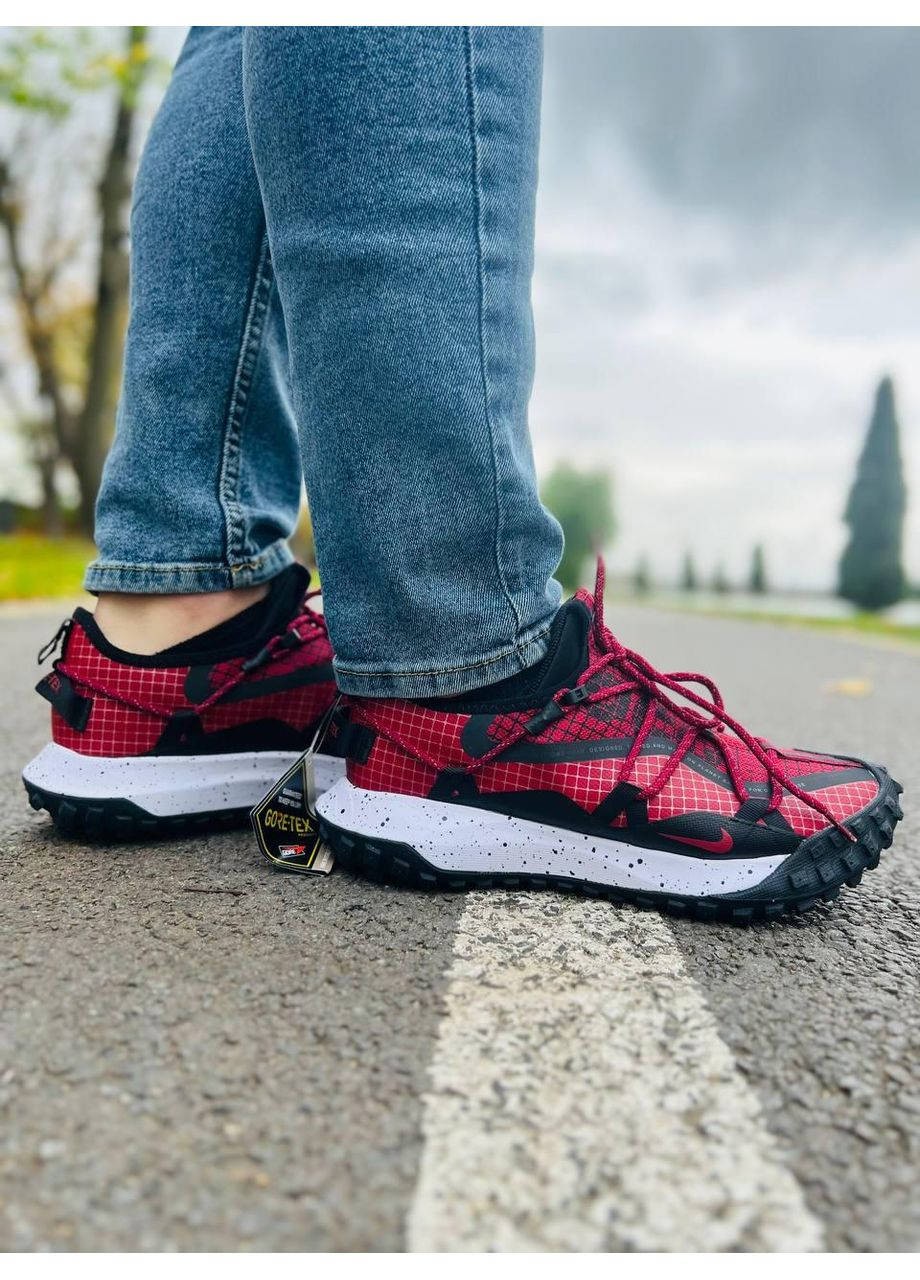 Чорні Осінні кросівки чоловічі nike acg mounth low red найк асж маунс No Brand