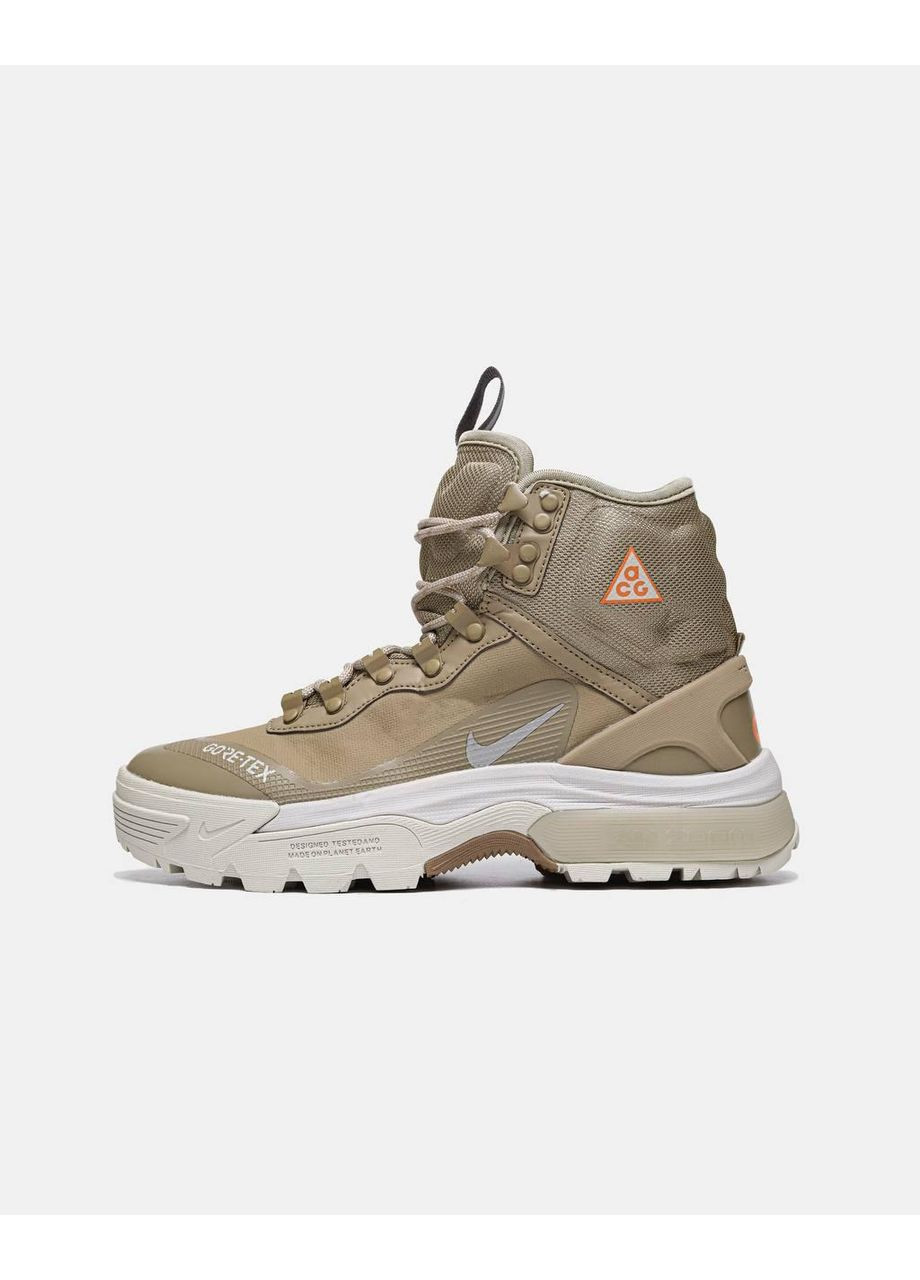 Белые зимние кроссовки мужские nike acg air zoom gaiadone gtx beige найк асж No Brand