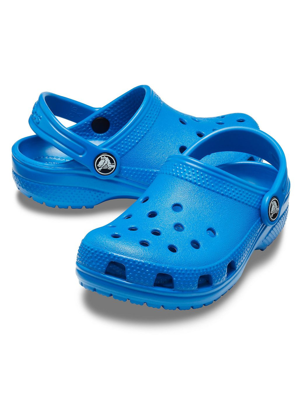 Синие сабо kids classic clog blue bolt c11\28\18 см 206991 Crocs