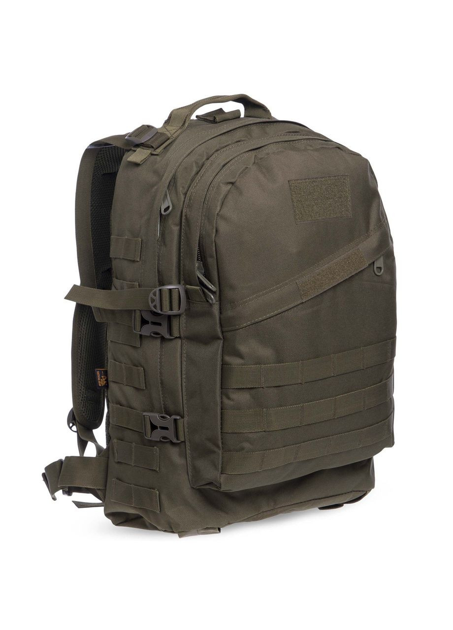 Рюкзак тактический трехдневный штурмовой SILVER (нейлон, оксфорд 900D, р-р 47х34х17см, 27л, Оливковый) (3D_Оливковый) SILVER KNIGHT (361435382)