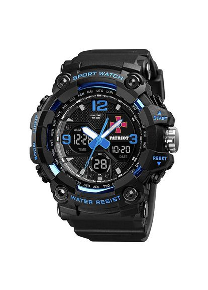 006BUSU ВСУ Черные с синим + Коробка. Patriot (341337243)