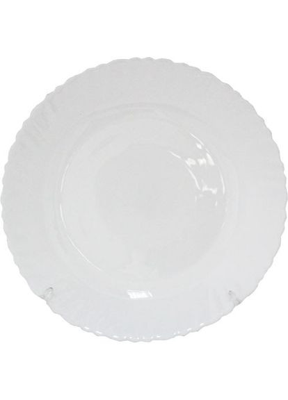 Тарілка підставна Біла 30072-00 25 см SNT (349223919)