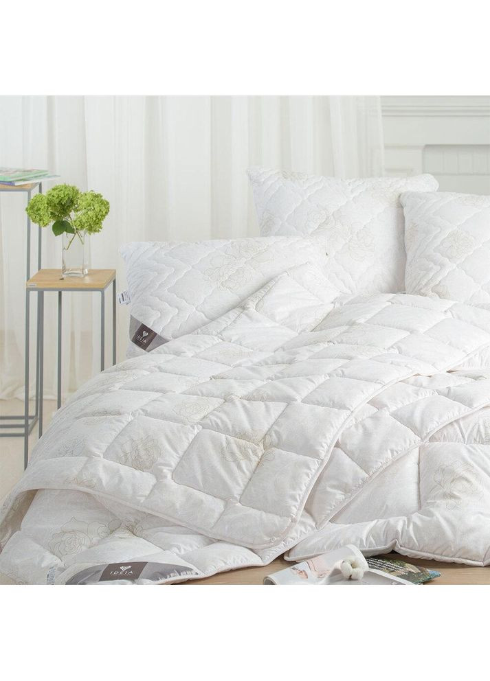 Ковдра 4 Сезона зима-літо полуторна 140х210 см дві ковдри в наборі, антиалергенна, супер тепла, всесезонна та літня, 3 в 1 IDEIA (367726579)