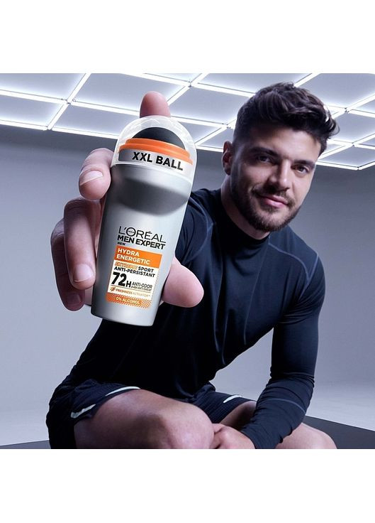 Шариковый дезодорант-антиперспирант для тела Men Expert Hydra Energetic Extreme Sport 50ml (1333839-7276700) L'Oreal Paris (368647778)