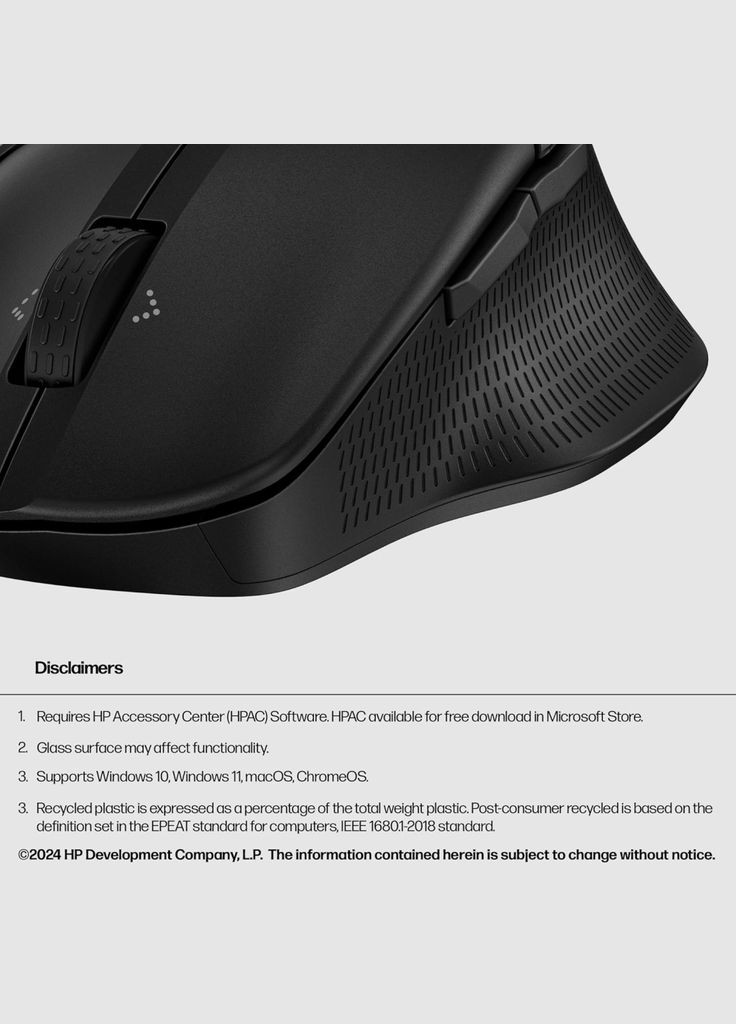 Мишка 480 Comfort Bluetooth Black (8T6M3AA) HP (337170036)