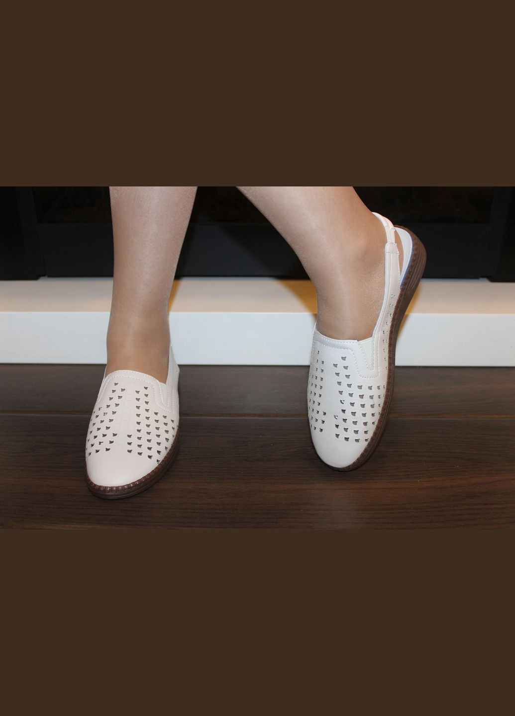 Босоніжки жіночі бежеві натуральна шкіра No Brand Босоніжки жіночі літні (335012063)