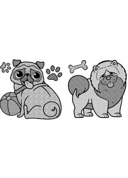 Водяные раскраски "Песик" (укр) (TS01091996201113) Crystal Book (373408843)