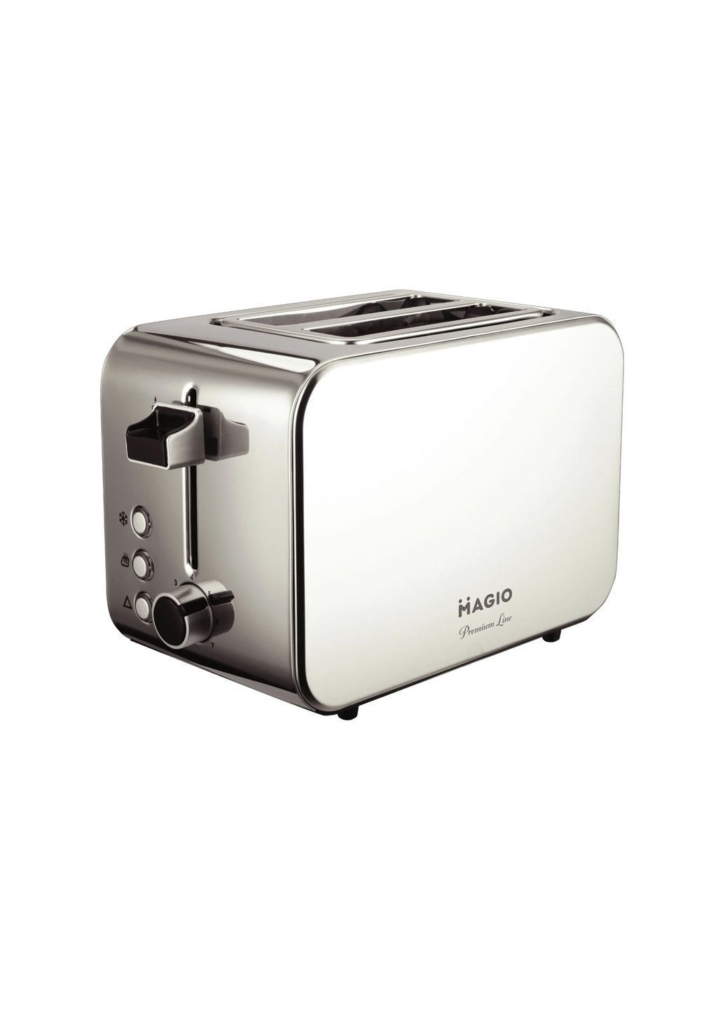 Тостер MG-284 7 уровней обжарки, подогрев, размораживание 715Вт серебристый Magio (365841546)