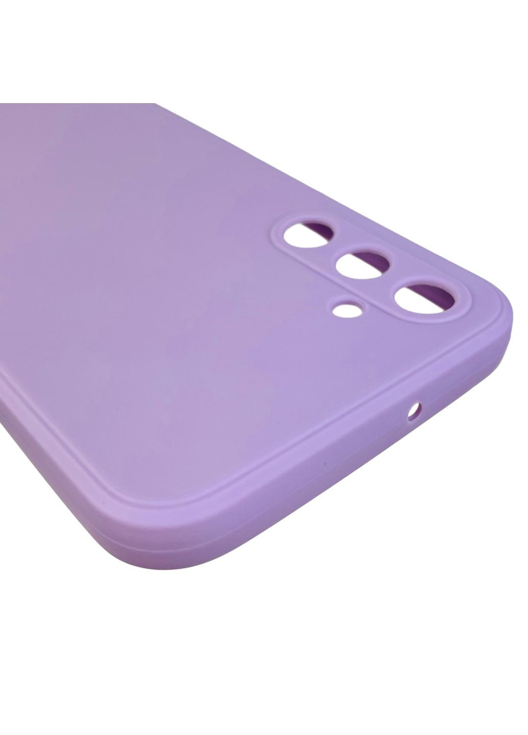 Чохол для Galaxy A24 SM-A245F з квадратними гранями із захистом камери на самсунг а24 бузковий Samsung (366022951)