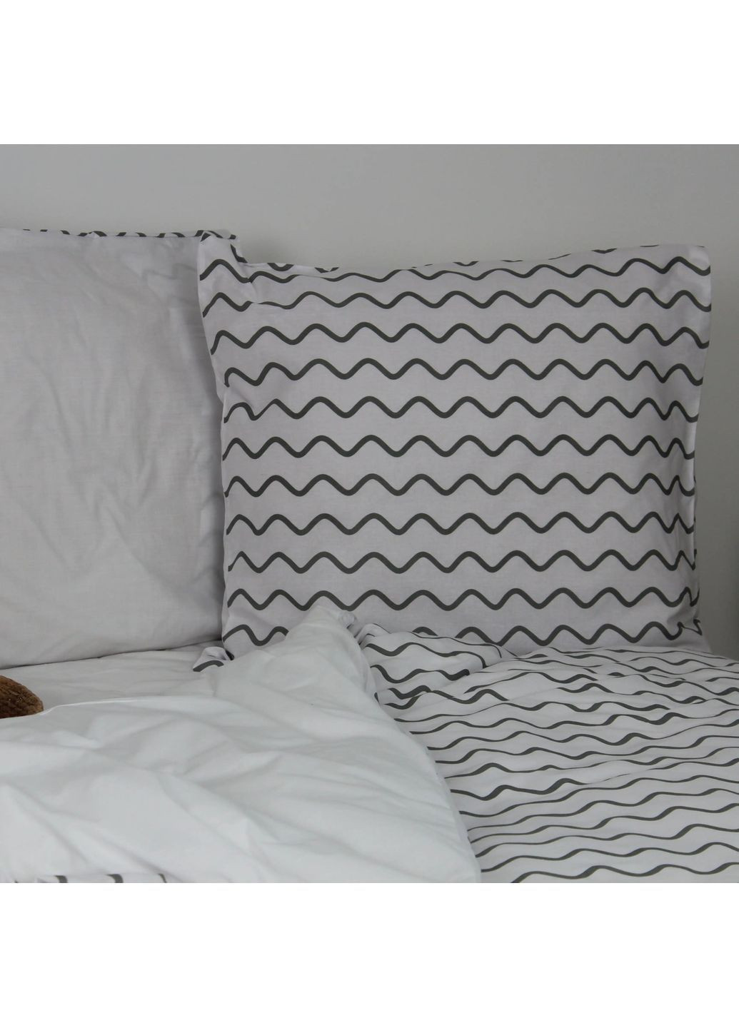 Комплект полуторный постельного белья с наволочками 70*70 см, 115 гр/м2 Grey Pearl Белый (14180150215) ТЕП (364100046)