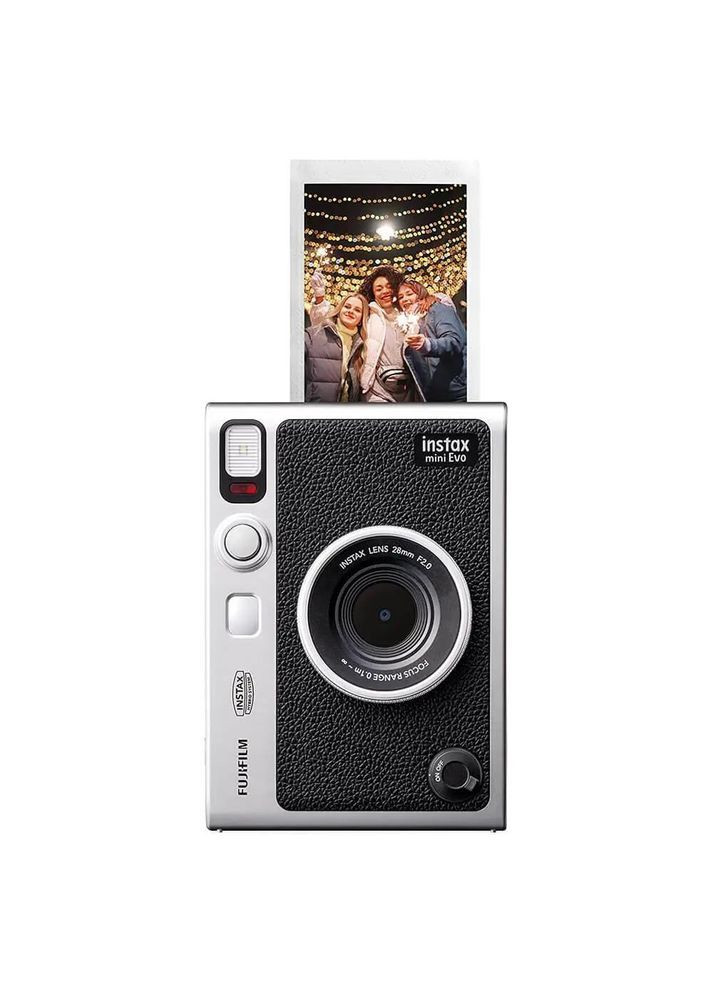 Подарочный набор камера Instax Mini EVO/Фотобумага 50 шт/Чехол/Фотоальбом 108 фото Черный Fujifilm (370674078)