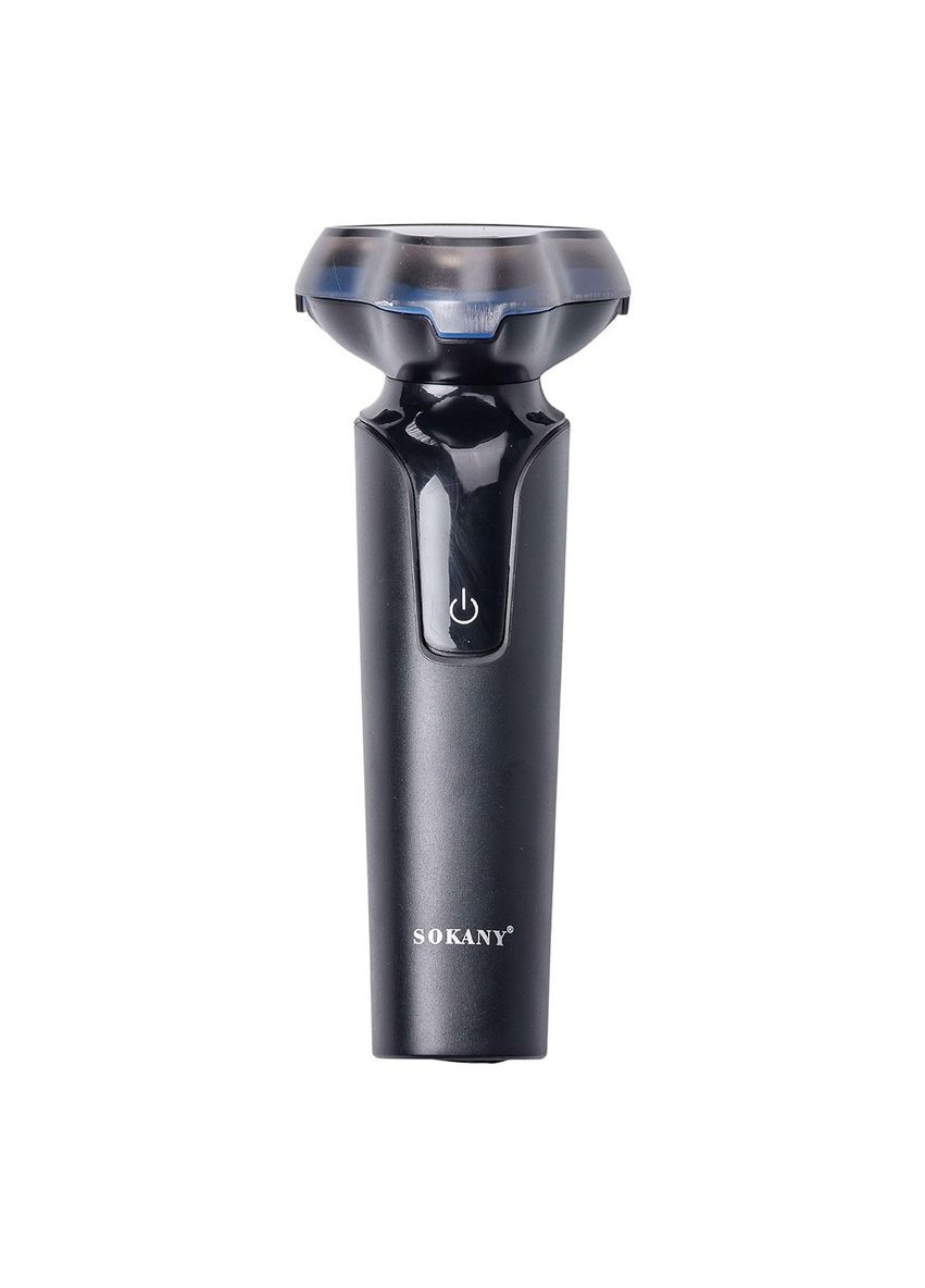 Электробритва 5 Вт 800 mAh бритва электрическая беспроводная с 3 бритвенными головками Синяя SK-16038BL Sokany (369143426)