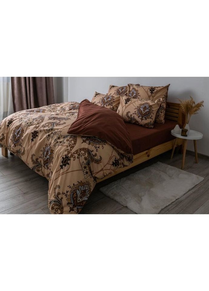 Постельное белье семейное Soft dreams Chocolate Fusion 2-03860-26005 150х215х2 см ТЕП (336328203)