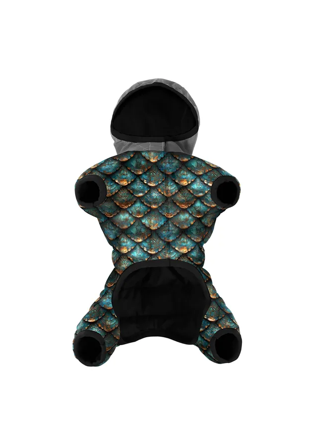 Комбінезон для собак Clothes малюнок "Луска",, В 36-38 см, С 24-26 см WAUDOG (365874204)