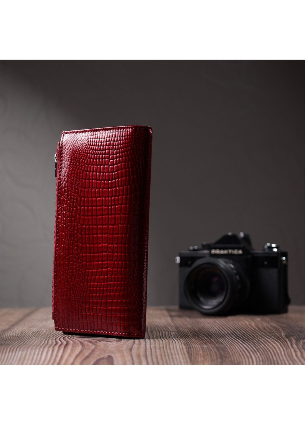 Женский кожаный кошелек 19х9х1,5 см st leather (315873997)