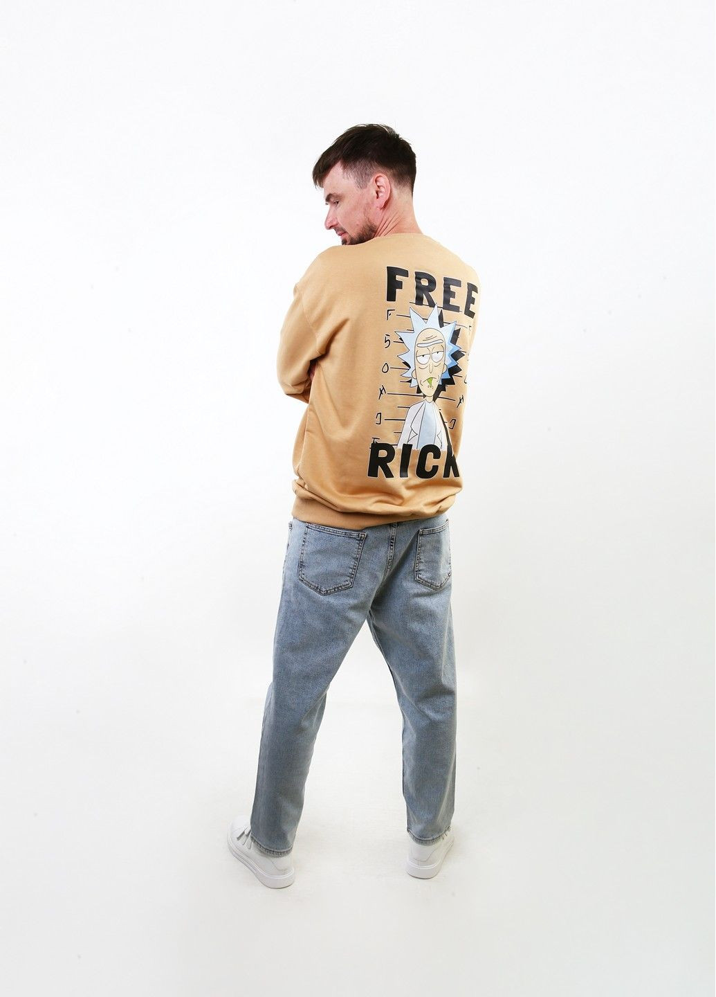 Коричневый свитшот Mtp рисунок (294368058)