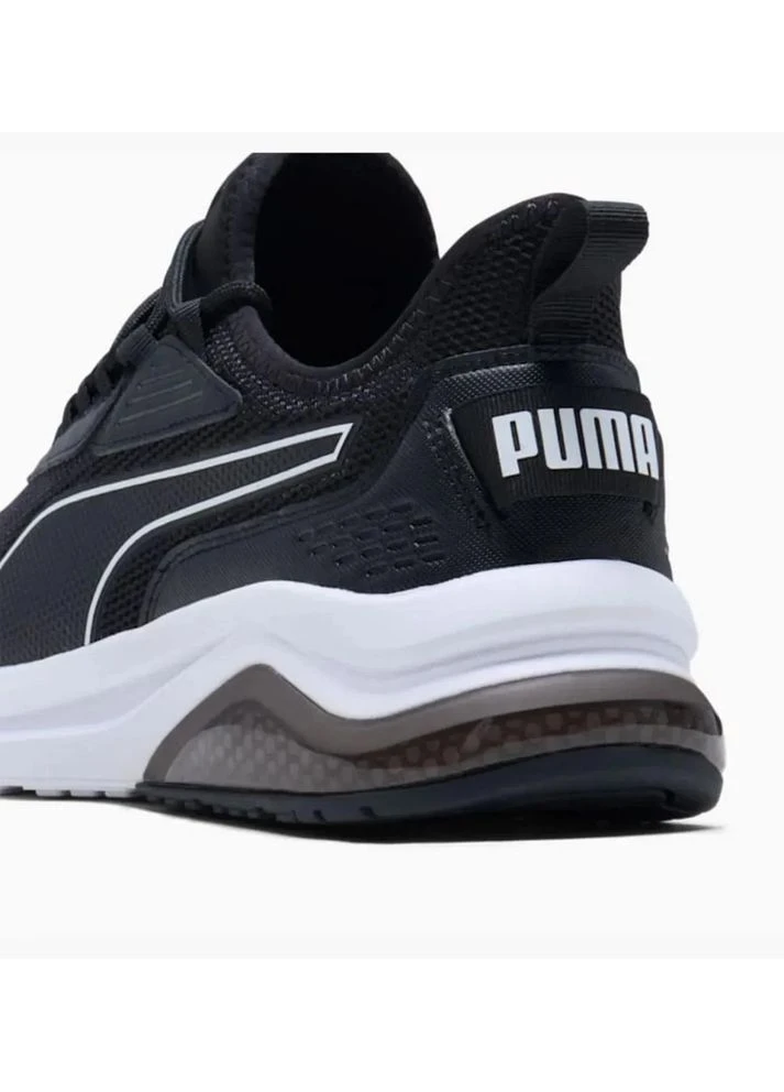 Черно-белые демисезонные кроссовки Puma