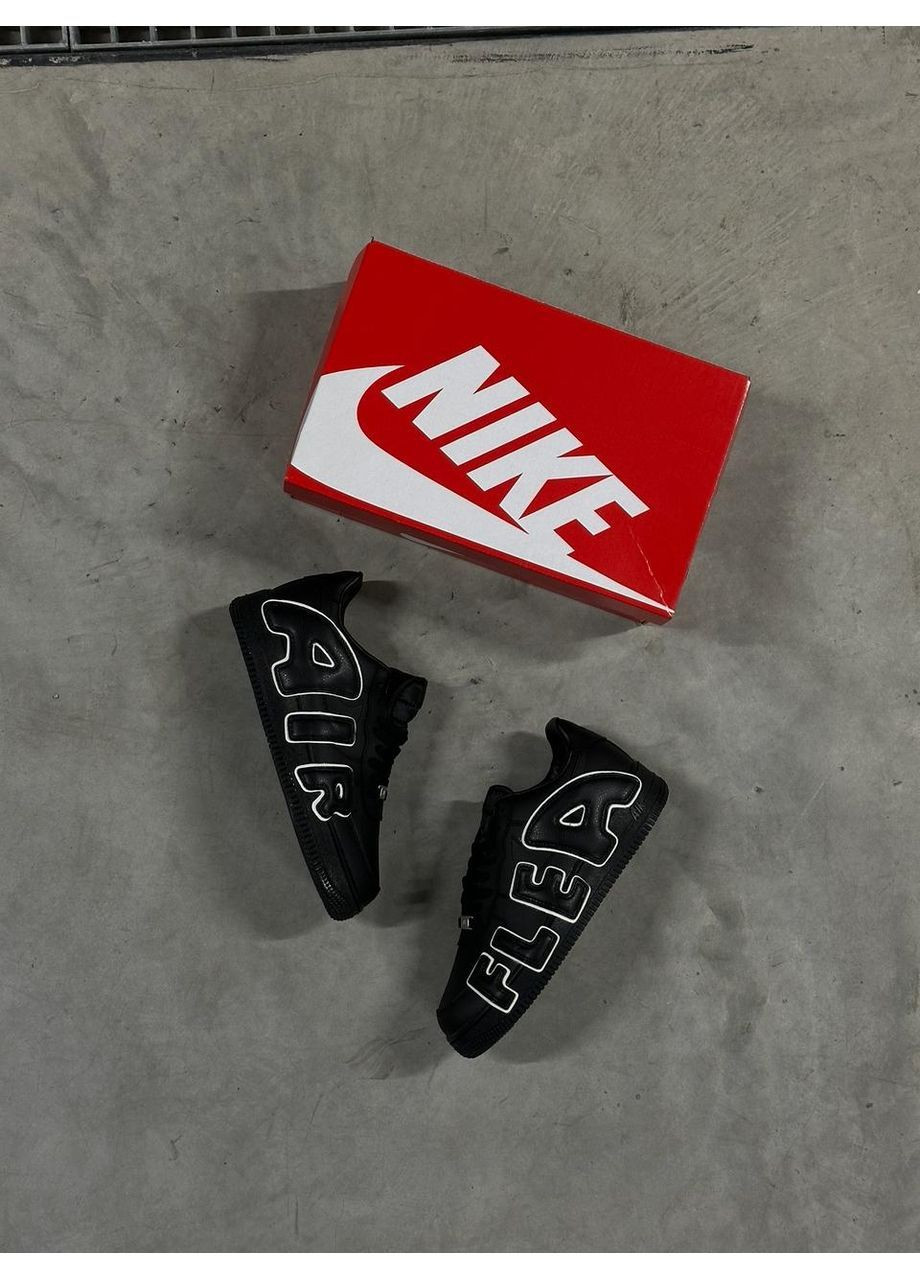 Чорні Осінні кросівки nike black No Brand Air Force 1 Low x Cactus Plant Flea Market