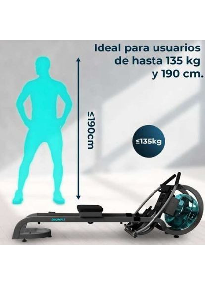 Веслувальний тренажер Drumfit Rower 20000 Neptuno (CCTC-07225) Cecotec (370973066)