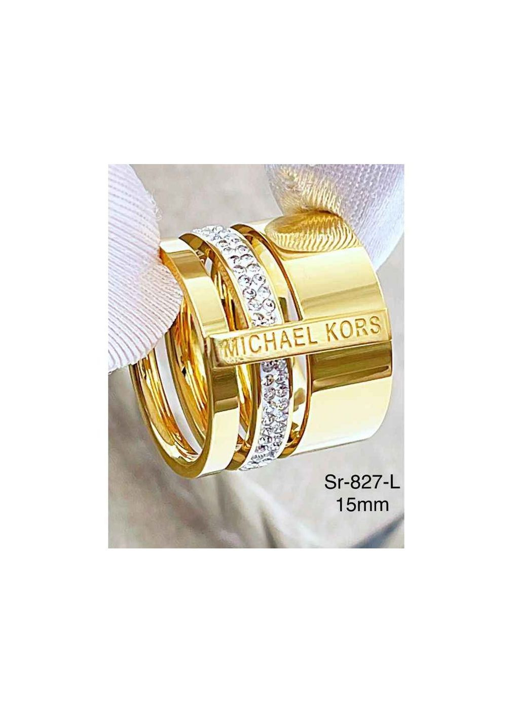 Каблучка Stainlees Steel 827-L р. Stainless Steel (346393678)