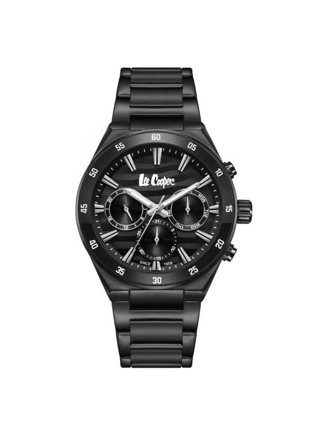 Часы мужские наручные Lee Cooper Hit (Черный) No Brand (332636977)