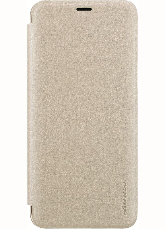 Чехол-книжка Sparkle Leather Case Samsung Galaxy S9+ Gold Nillkin (301780072)