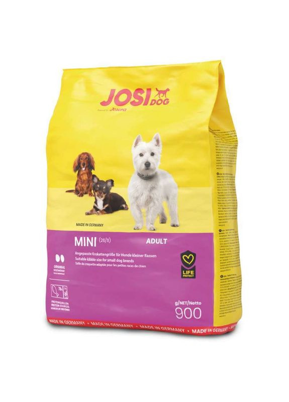 JosiDog by Adult Mini - Сухий корм Міні для дорослих собак маленьких порід - 900 г Josera (327070364)