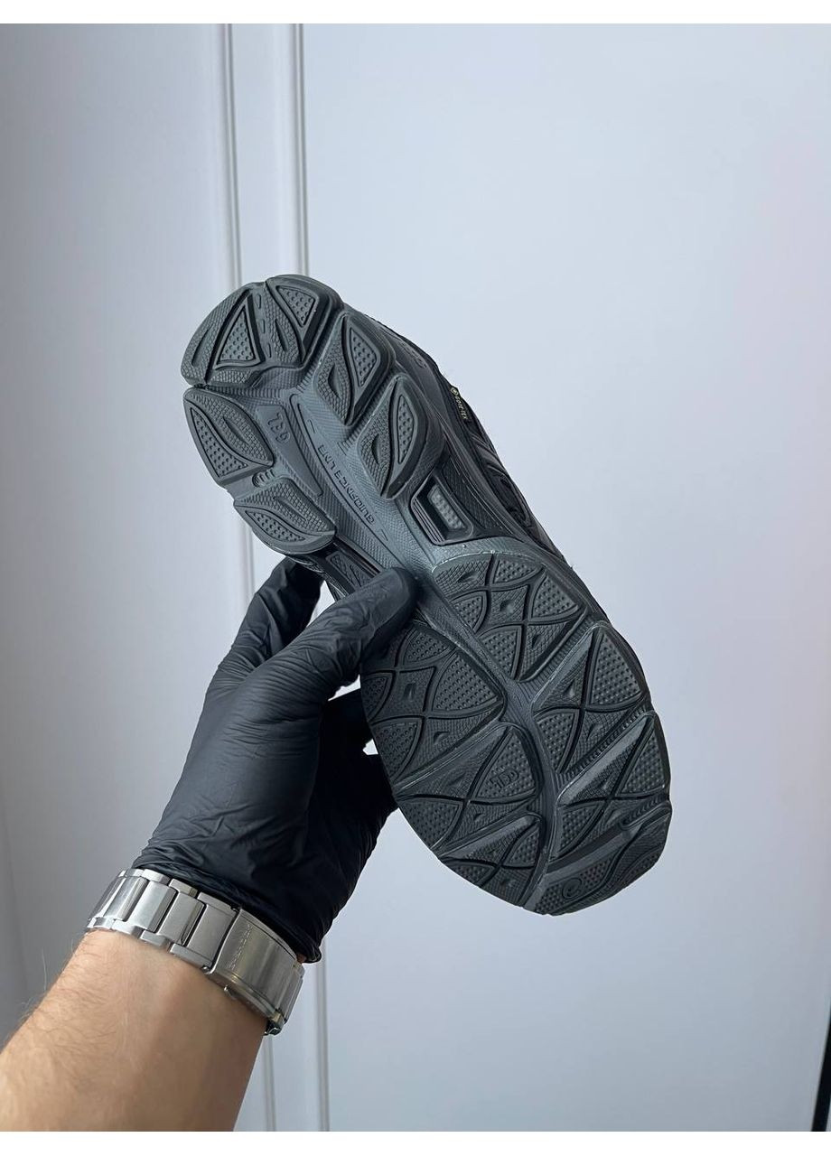 Черные демисезонные кроссовки мужские asics gel-nyc gore-tex black | асикс гель-нюк черные No Brand