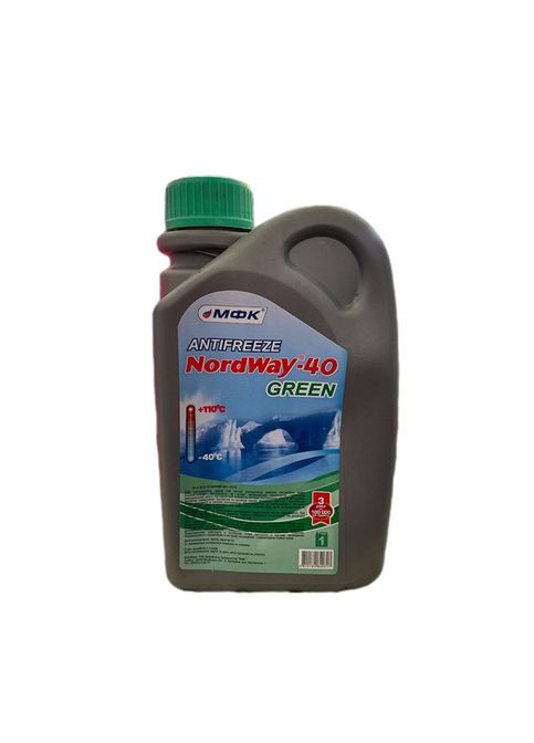 Антифриз G11 -32°C зеленый 1л Nordway (352760055)