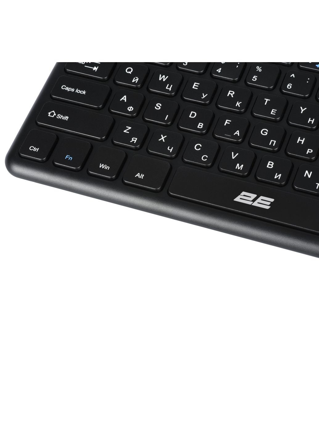 Клавіатура ножнична KT100 78key, WL, EN/UK, чорний 2E (361851816)