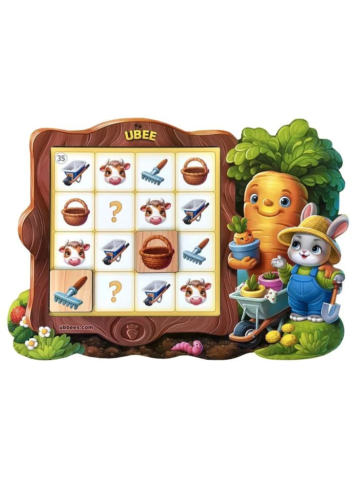 Детская настольная игра "Судоку" (ПСД297) PSD297, 70 фишек Ubumblebees (396695746)